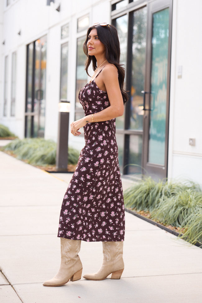 Sam Brown Floral Slip Dress