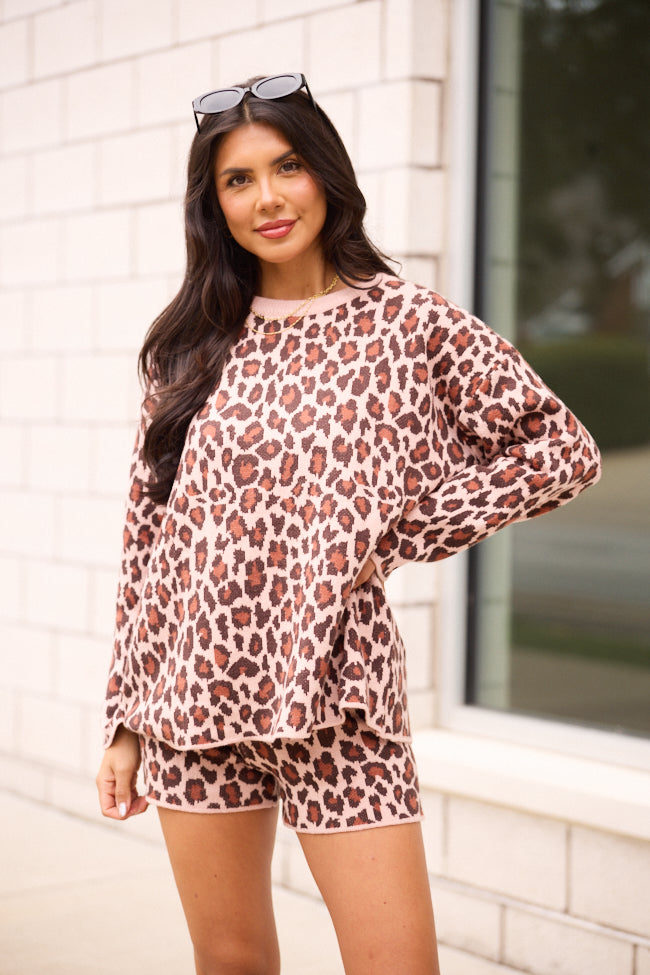 Sign Of The Times Leopard Sweater Set SALE