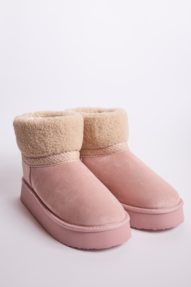 Payton Blush Platform Boots SALE