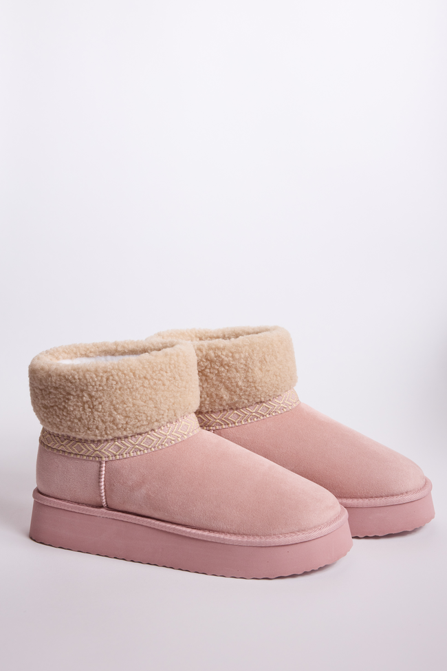 Payton Blush Platform Boots SALE