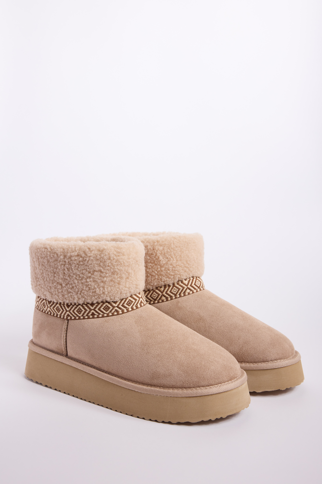 Payton Sand Platform Boots SALE