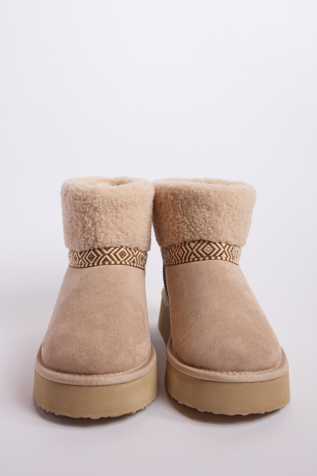Payton Sand Platform Boots SALE