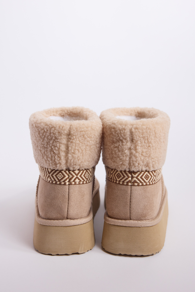Payton Sand Platform Boots SALE