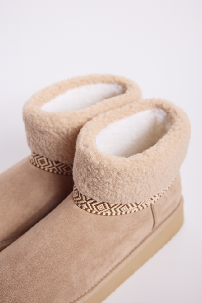 Payton Sand Platform Boots SALE