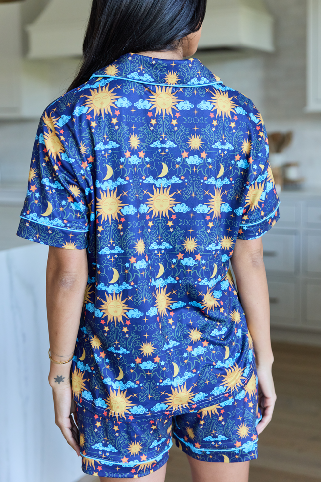 Nova Night Blue Pajama Set FINAL SALE