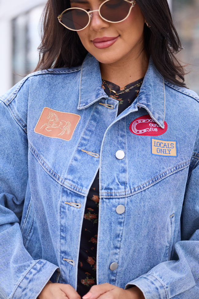 Lorelei Patches Denim Jacket