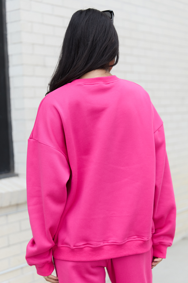 Cowgirl Ski Club Pink Sweatshirt SALE