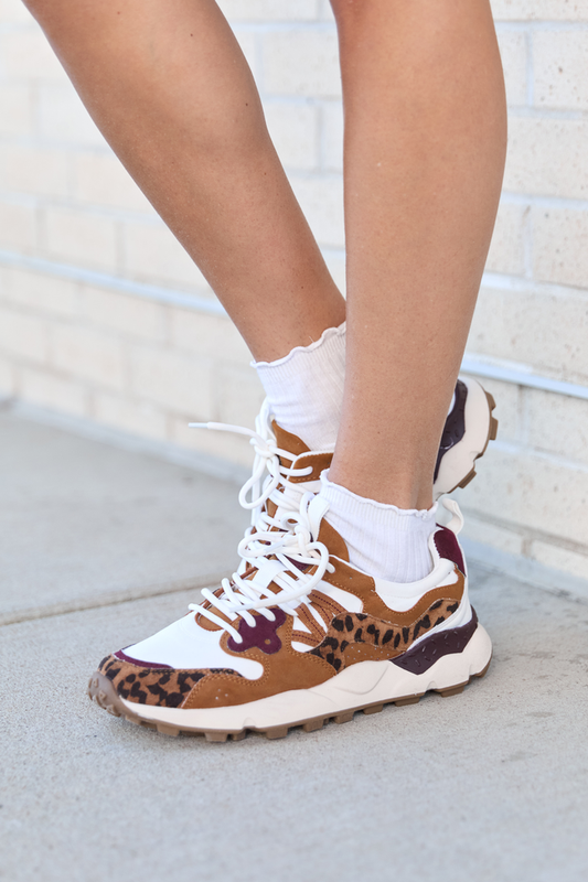 Field Leopard Sneakers