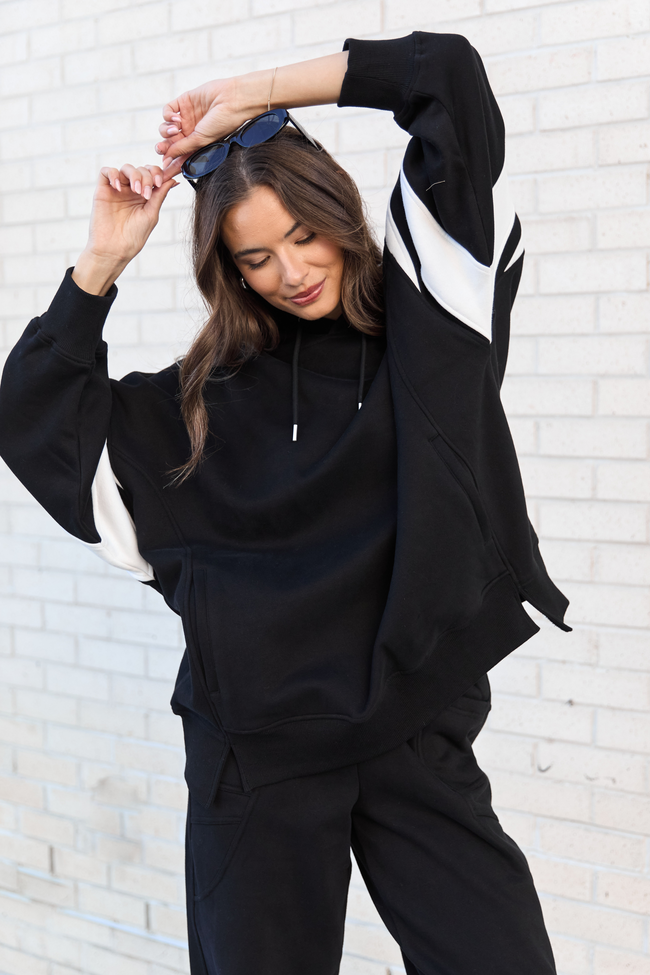 Daily Dash Black Hoodie