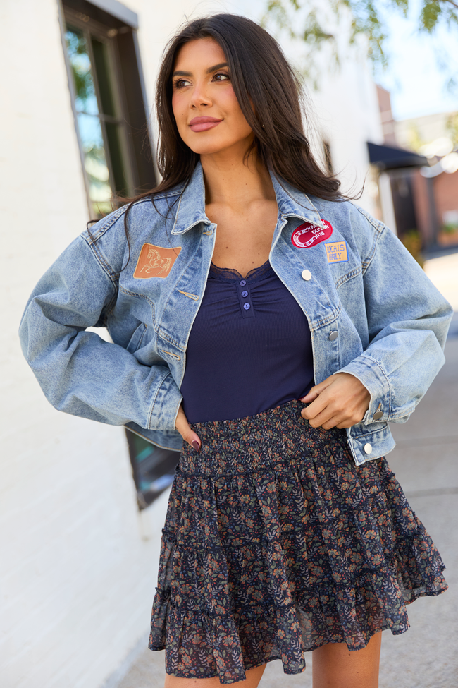Lorelei Patches Denim Jacket