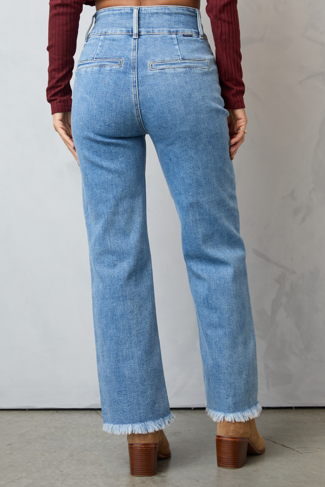 Wendy Medium Wash Boot Cut Jeans